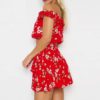 Women Beach Ruffles Sexy Short Warp Dresses - Image 2