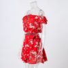Women Beach Ruffles Sexy Short Warp Dresses - Image 4