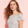 Women High Waist Wide  Heart Print Leg Jumpsuits - Image 5