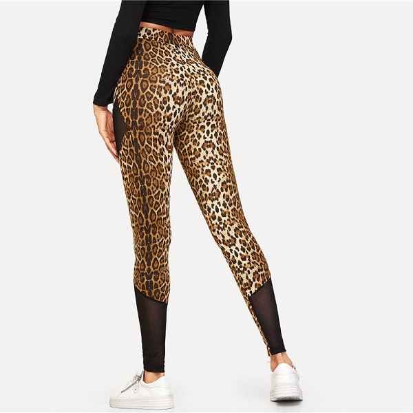 Women Highstreet Casual Leisure Workout Leggings - Image 3