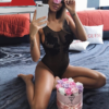 Women Push-up Padded Bra Bandage Floral Lace Bikini Set Swimsuit - Image 2
