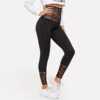 Women Stretchy Trousers Basic Active Wear Leggings - Image 2