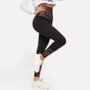 Women Stretchy Trousers Basic Active Wear Leggings - Image 4