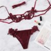 Women Wireless Bra and Briefs Underwear Lingerie Sets