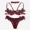 Women Wireless Bra and Briefs Underwear Lingerie Sets - Image 5