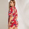 Women Jumpsuit Half Sleeve Casual Boho Playsuit - Image 4