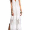 Women's Long Dress Boho Oversized Spaghetti Strap Slit Maxi Dress - Image 2
