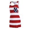 American Flag Bowknot Patriotic Racerback Tank Dress - Image 13