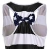 American Flag Bowknot Patriotic Racerback Tank Dress - Image 8