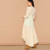 Bohemian Asymmetrical Hem Vacation Beach Long Kimono - Image 2
