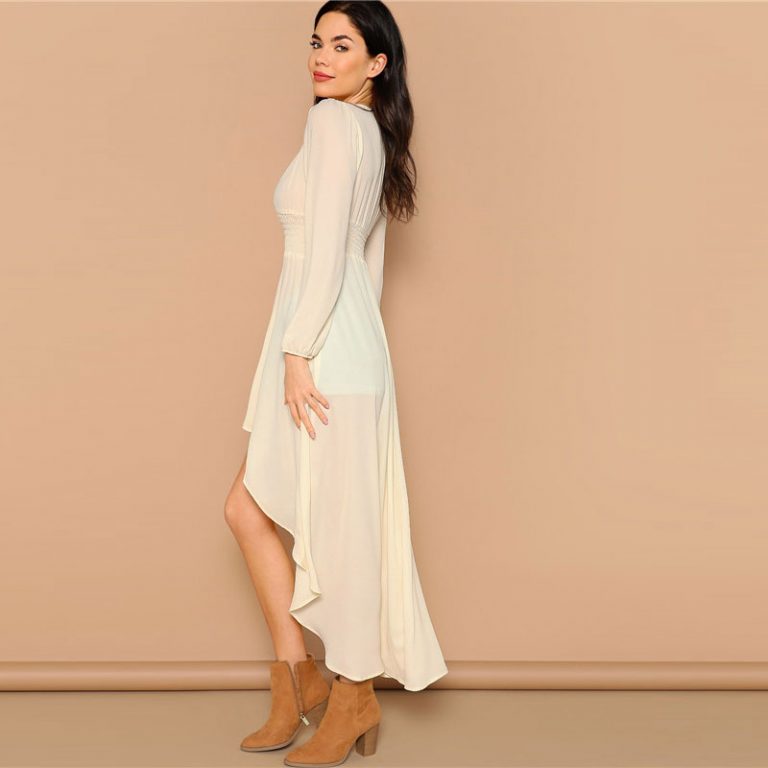 Bohemian Asymmetrical Hem Vacation Beach Long Kimono - Image 5