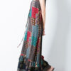 Bohemian Women Sleeveless O-Neck Printed Maxi Tank Dress - Image 5
