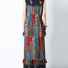 Bohemian Women Sleeveless O-Neck Printed Maxi Tank Dress - Image 9