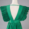 Chiffon Maxi Dress Plunging Evening Dress Sleeveless Cascading  Dress - Image 10
