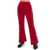 Contrast Side Flare Yoga Gym Pants