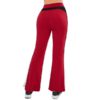 Contrast Side Flare Yoga Gym Pants - Image 2