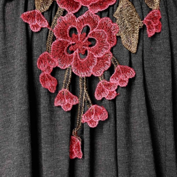 Embroidered Layered Plus Size Tank Top - Image 16