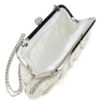 Evening Clutch Pearls Evening Bags Rhinestones Chain Strap Bridal Purse - Image 5