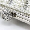Evening Clutch Pearls Evening Bags Rhinestones Chain Strap Bridal Purse - Image 6