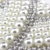 Evening Clutch Pearls Evening Bags Rhinestones Chain Strap Bridal Purse - Image 7