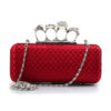 Finger Cross Quilted Grommets Women's Evening Bag