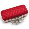 Finger Cross Quilted Grommets Women's Evening Bag - Image 2