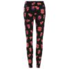 Floral Print Skinny Leggings