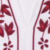 Floral Print V-neck Sleeveless Plus Size Maxi Dress - Image 4