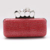 Gothic Metal PU Leather Evening Clutch Bag For Women - Image 3