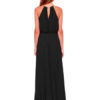 Chiffon Dress Halter Cut Out Sleeveless Pleated Women's Maxi Dress - Image 6