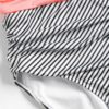 Halter Striped Low Back Swimsuit - Image 6