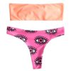 Knot Bandeau Thong Bikini - Image 2