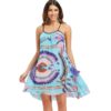 Low Back Printed Dress