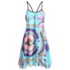 Low Back Printed Dress - Image 3
