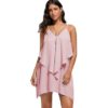 Overlay Chiffon Cami Dress - Image 5