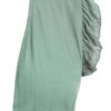Plunging Neckline Buttons Mini Dress - Image 3