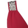 Plus Size Cutout Asymmetrical Mid-calf Dress - Image 4