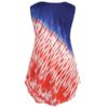 Plus Size Ombre American Flag Tank Top - Image 2