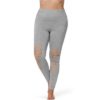 Plus Size Ripped Fitted Leggings - Image 4
