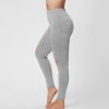 Plus Size Ripped Fitted Leggings - Image 2