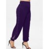 Plus Size Side Lace Pants