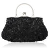 Sequin Wedding Vintage Beading Bridal Clutches - Image 9