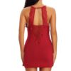 Sexy Lace Crocheted hollow Strappy lingerie Sleepwear - Image 2