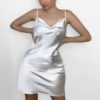 Sexy Satin Spaghetti Strap Vintage Mini Dress - Image 21
