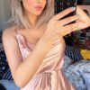 Sexy Satin Spaghetti Strap Vintage Mini Dress - Image 26
