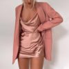 Sexy Satin Spaghetti Strap Vintage Mini Dress - Image 38