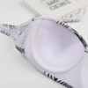 Sexy Women Strapless Push-up Padded Leaves print Bra Bandage Bikini Set - Image 5
