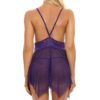 Sexy transparent lace irregular hot lingerie Nightwear - Image 10