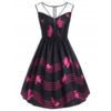 Sleeveless Butterfly Dress