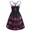 Sleeveless Butterfly Dress - Image 2